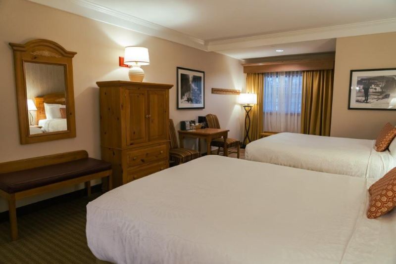 Rooms are perfect for the weekend away. This is at the Inn.